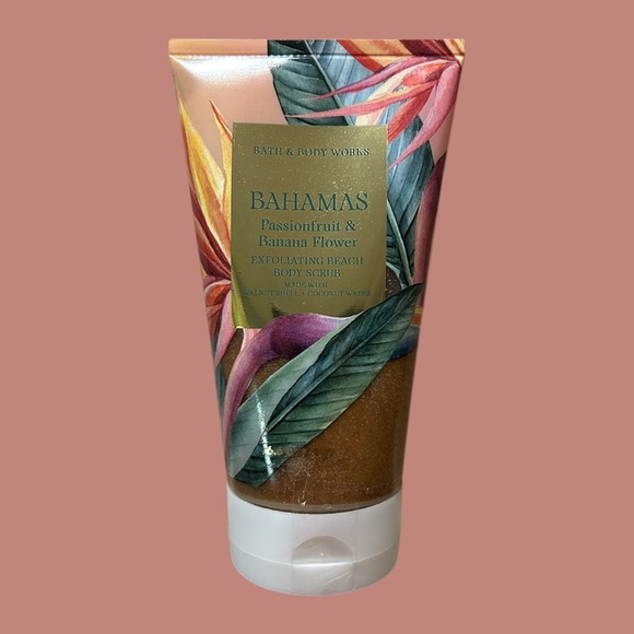 Bath & Body Works Bahamas Passionfruit & Banana Flower Exfoliating Scrub - Picture 1 of 2
